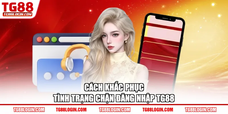 Cách khắc phục tình trạng chặn đăng nhập TG88