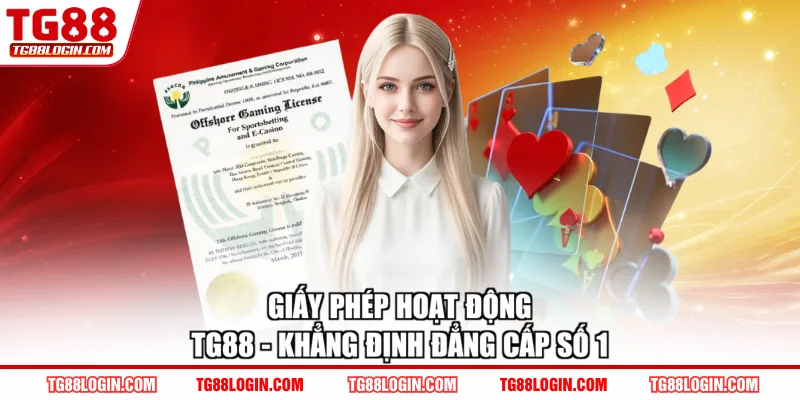 Giấy phép hoạt động TG88