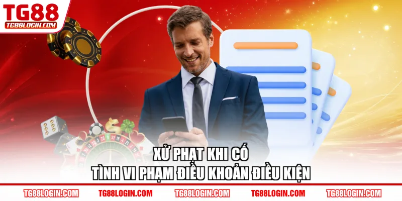 Xử phạt khi cố tình vi phạm điều khoản điều kiện